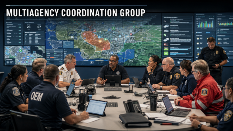 which nims structure makes cooperative multi-agency decisions?